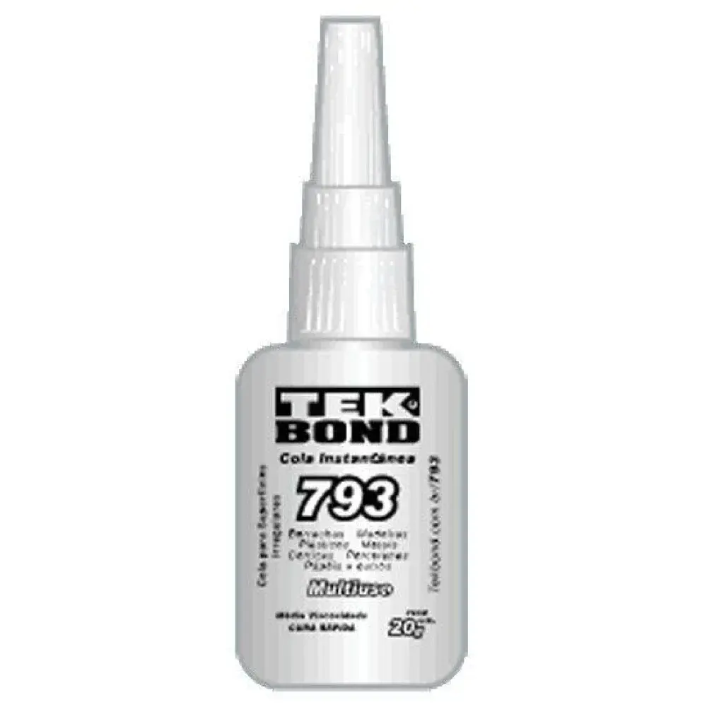 Adesivo instantâneo multiuso 793 20G Tekbond — fotografia de referência