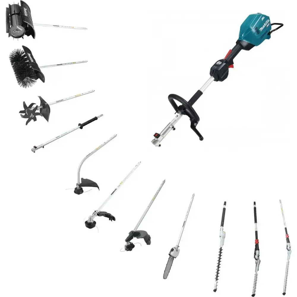 Roçadeira Multifuncional a Bateira 40V 1.0 kW sem Bateria e Carregador MAKITA — fotografia 3