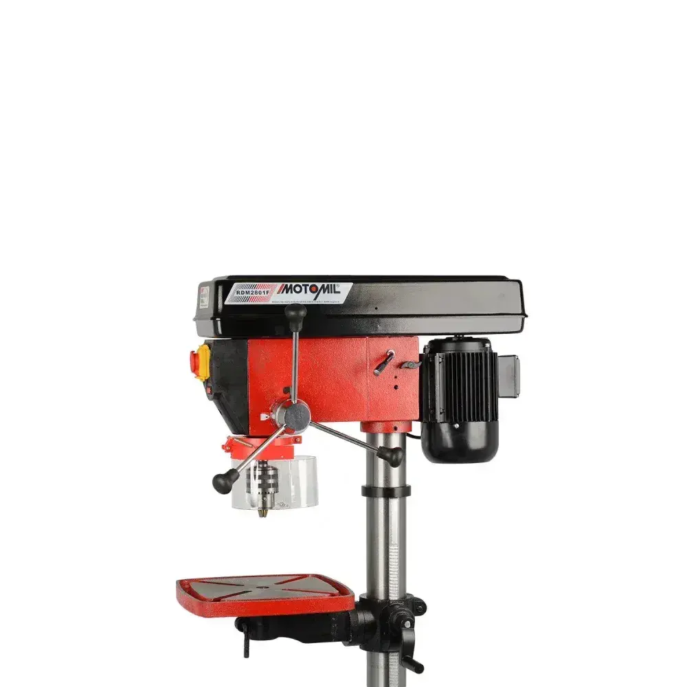Furadeira de coluna 1HP monofásico RDM-2801F MotoMil - 220V — fotografia 9