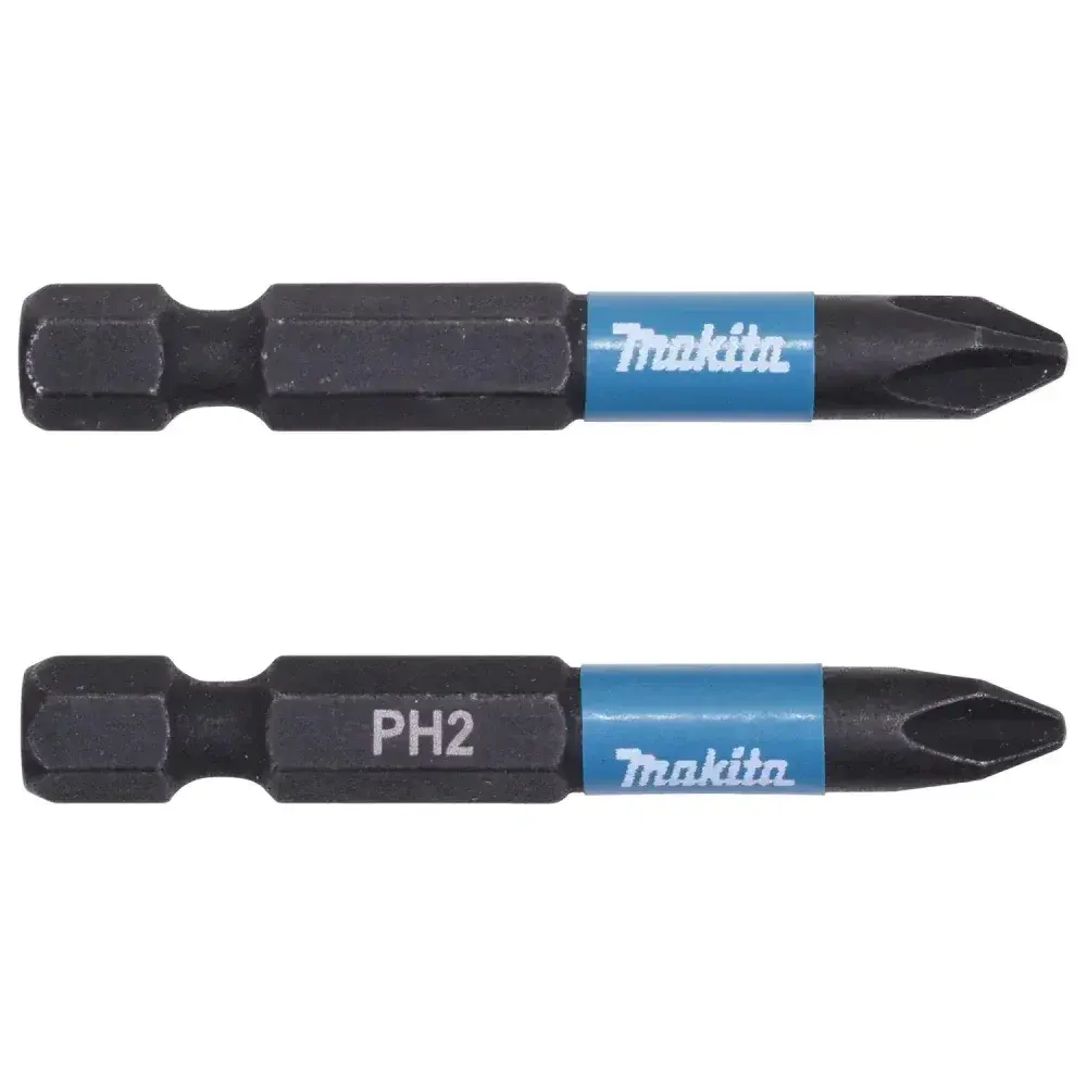 Ponta bits phillips PH2 50MM impacto B-63725 Makita – 2 peç — fotografia 6