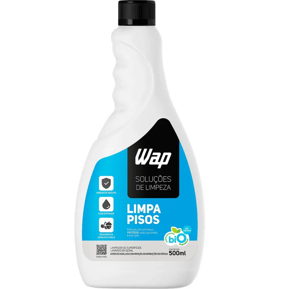 Limpador de pisos e superfícies limpa pisos 500ML Wap