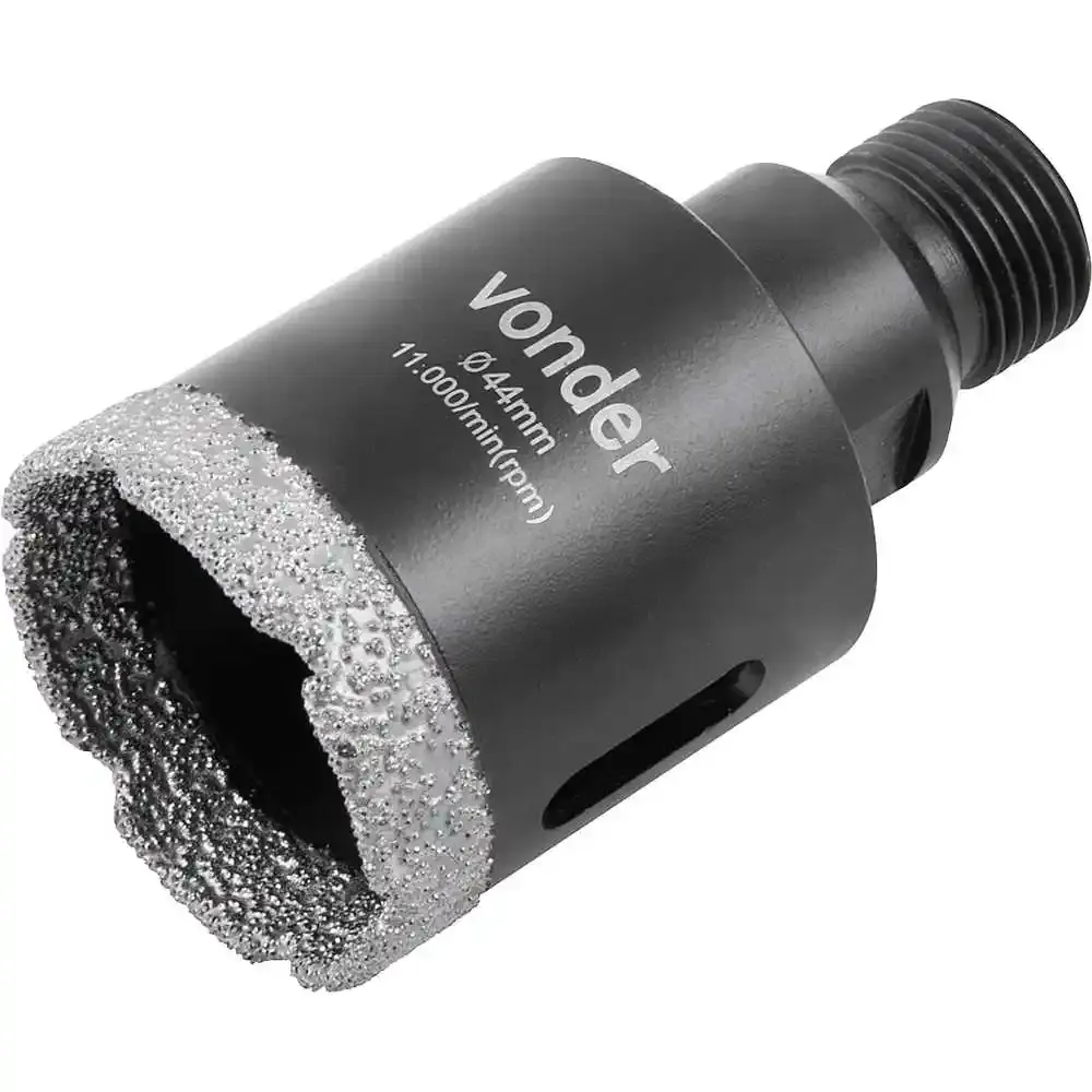 Serra copo diamantada 44MM para esmerilhadeira Vonder — fotografia de referência