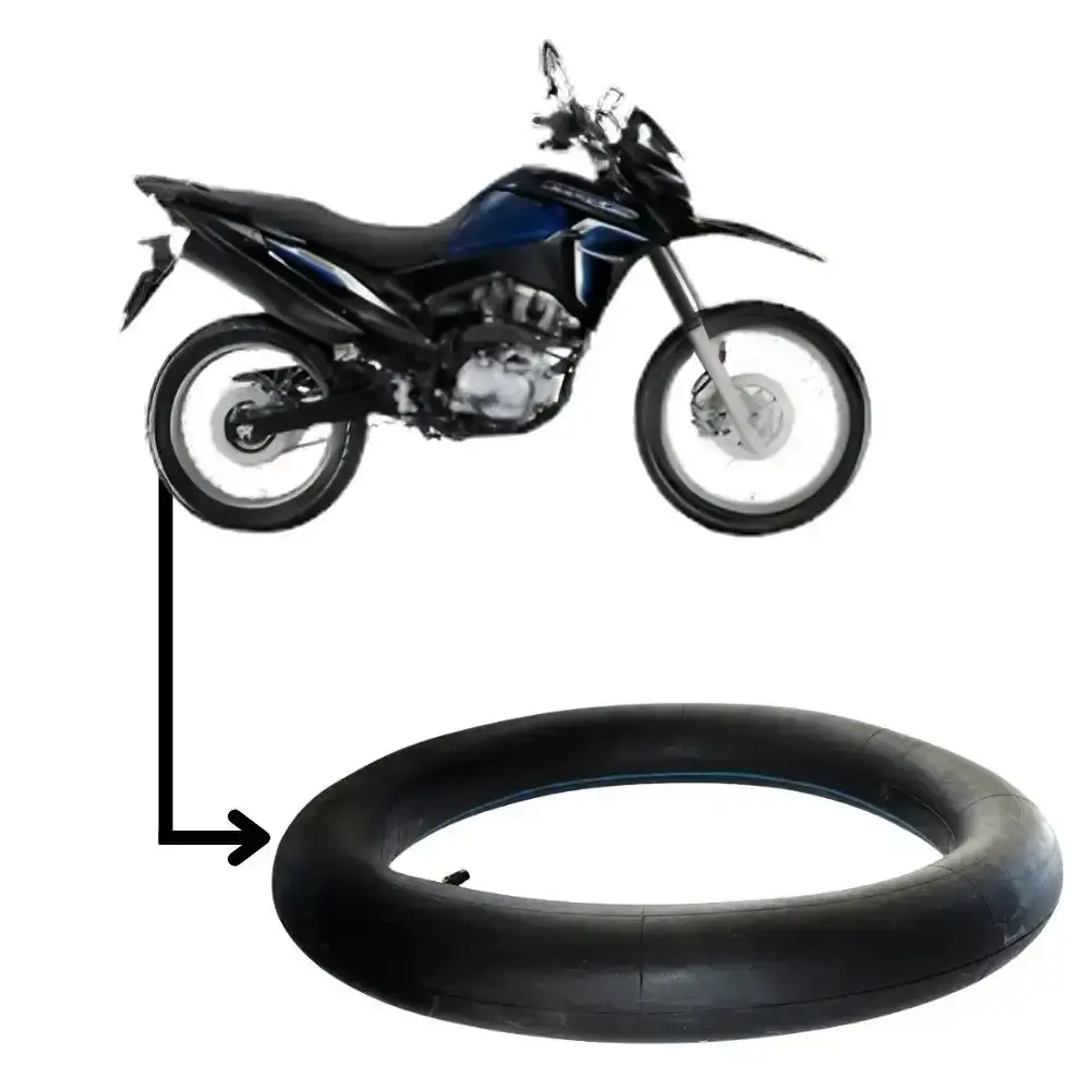 Kit 2 câmaras de ar para pneu aro 21 para moto trilha Bremen — fotografia 4