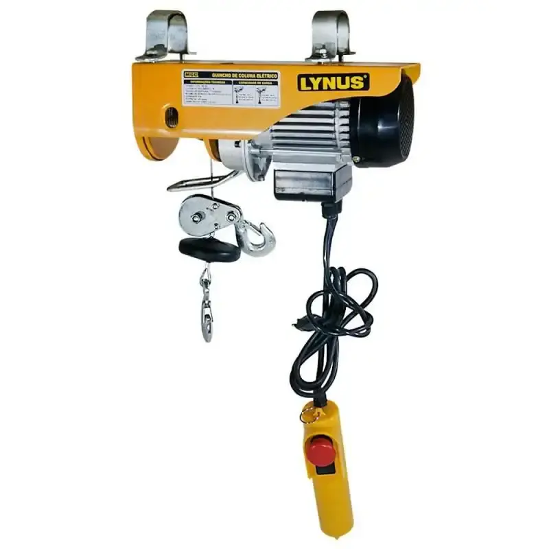 Talha elétrica de 500 à 1000 KG 1700W MGC-500 Lynus 110 V — fotografia de referência