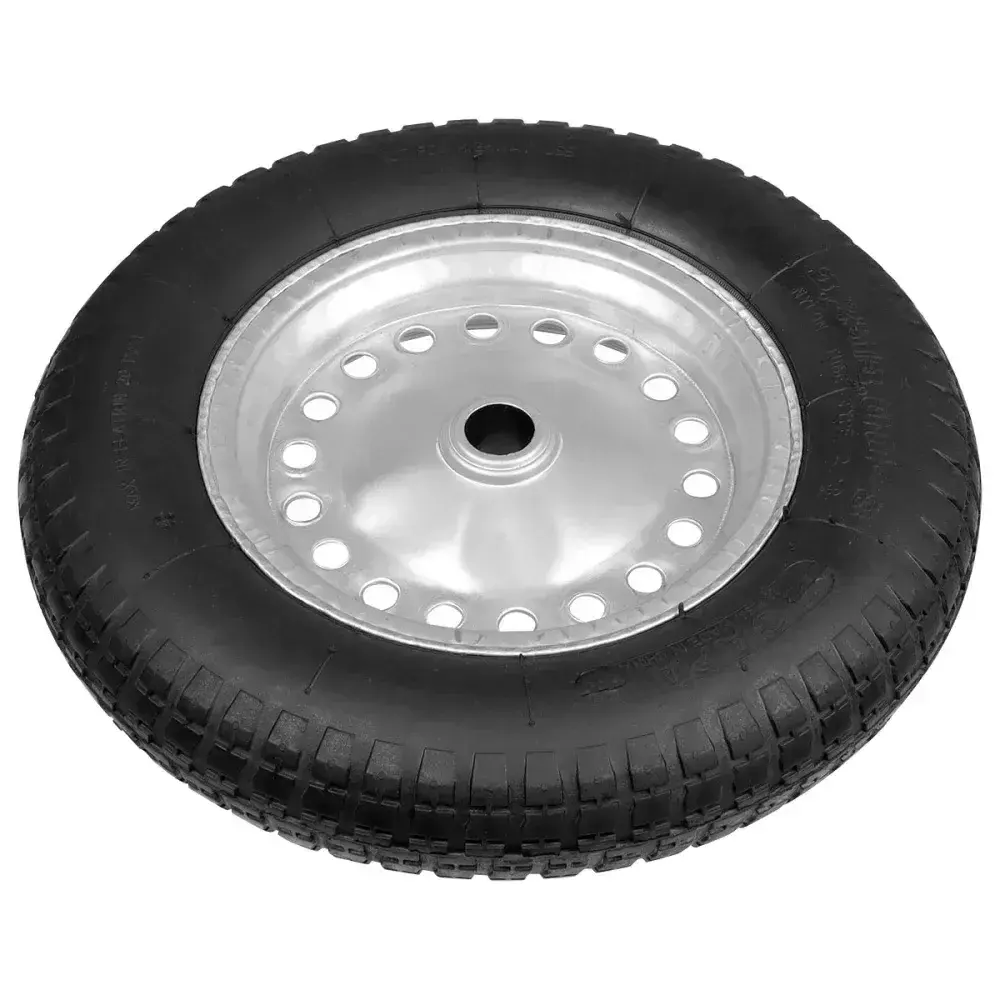 Roda para carrinho de mão com pneu/câmara 3,25 x 8" worker Maestro — fotografia 5