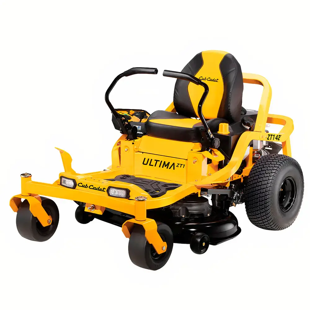 Trator de grama gasolina 24 HP giro-zero hidrostático corte 137CM 17AREACM342 troy bilt — fotografia 5
