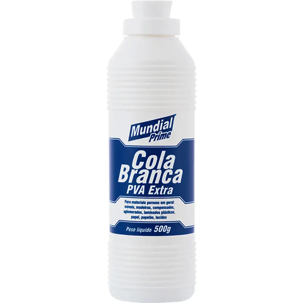 Cola Branca Extra 500 g MUNDIAL PRIME — fotografia de referência