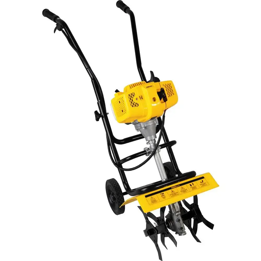 Motocultivador gasolina 1,9 HP 2T 52 CC rodas e enxadas MCV 190 Vonder — fotografia 3