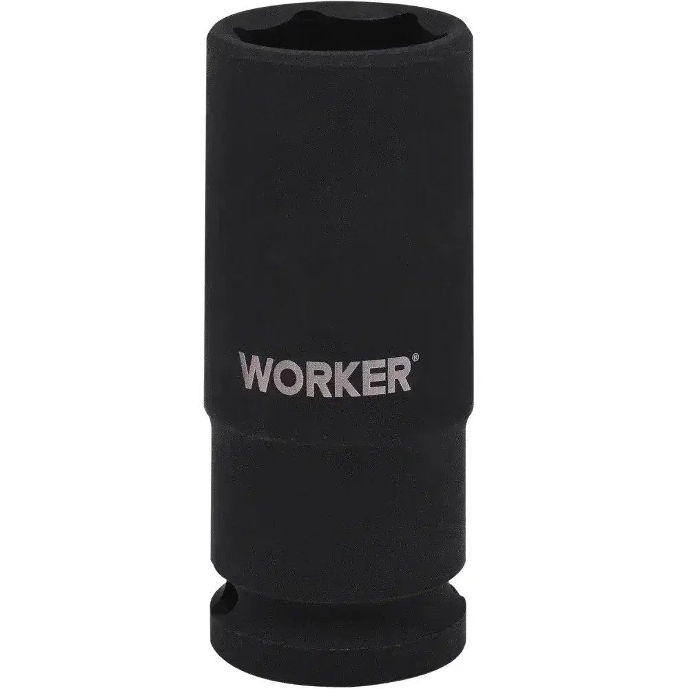 Soquete sextavado de impacto longo encaixe 1/2 22MM Worker — fotografia 7
