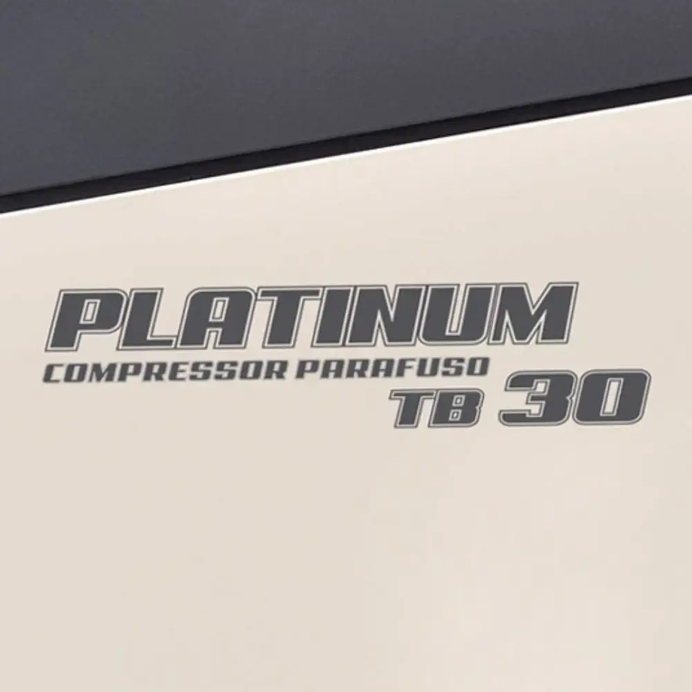 Compressor de parafuso platinum 30HP 12BAR 220V TB30 techto — fotografia 2