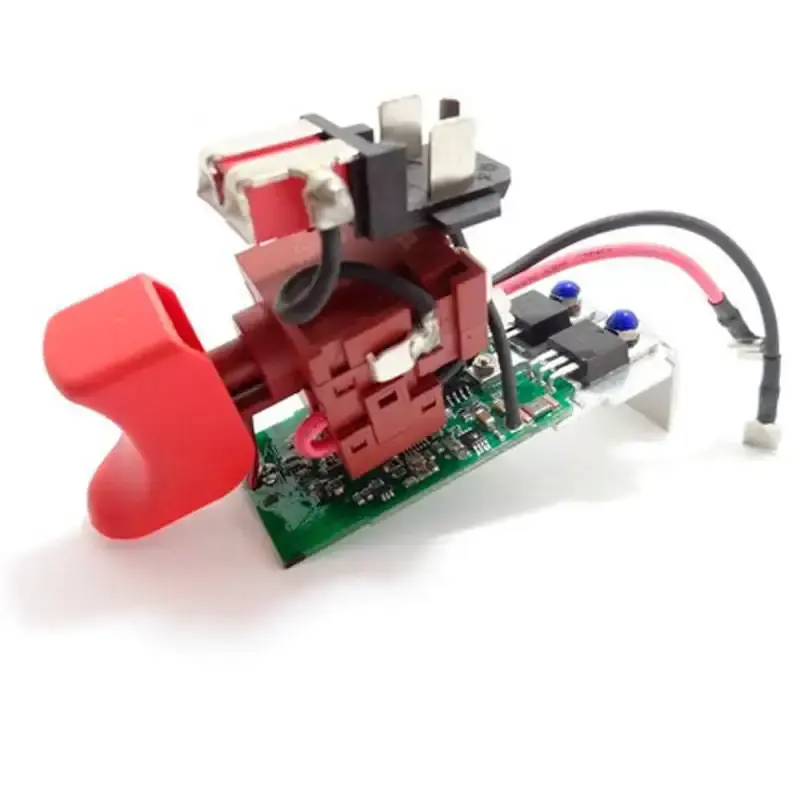 Interruptor com módulo eletrônico para parafusadeira/furadeira GSR 10.8 V-LI-2 1607233508 Bosch — fotografia de referência