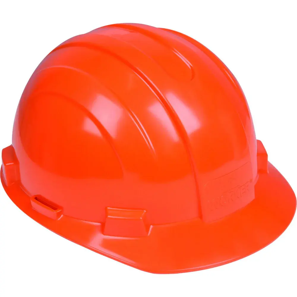 Capacete de proteção industrial laranja max Worker