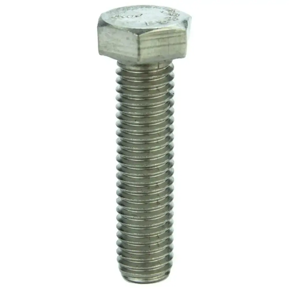 Parafuso Sextavado em Aço Inox Rosca Inteira UNC/BSW 1/2POL x 4POL BELENUS
