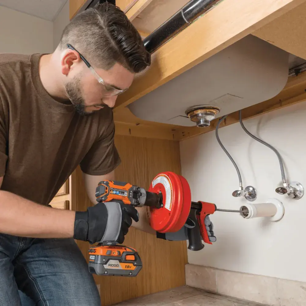 Desentupidora manual 1.1/2 7,6M power spin+ Ridgid — fotografia 10