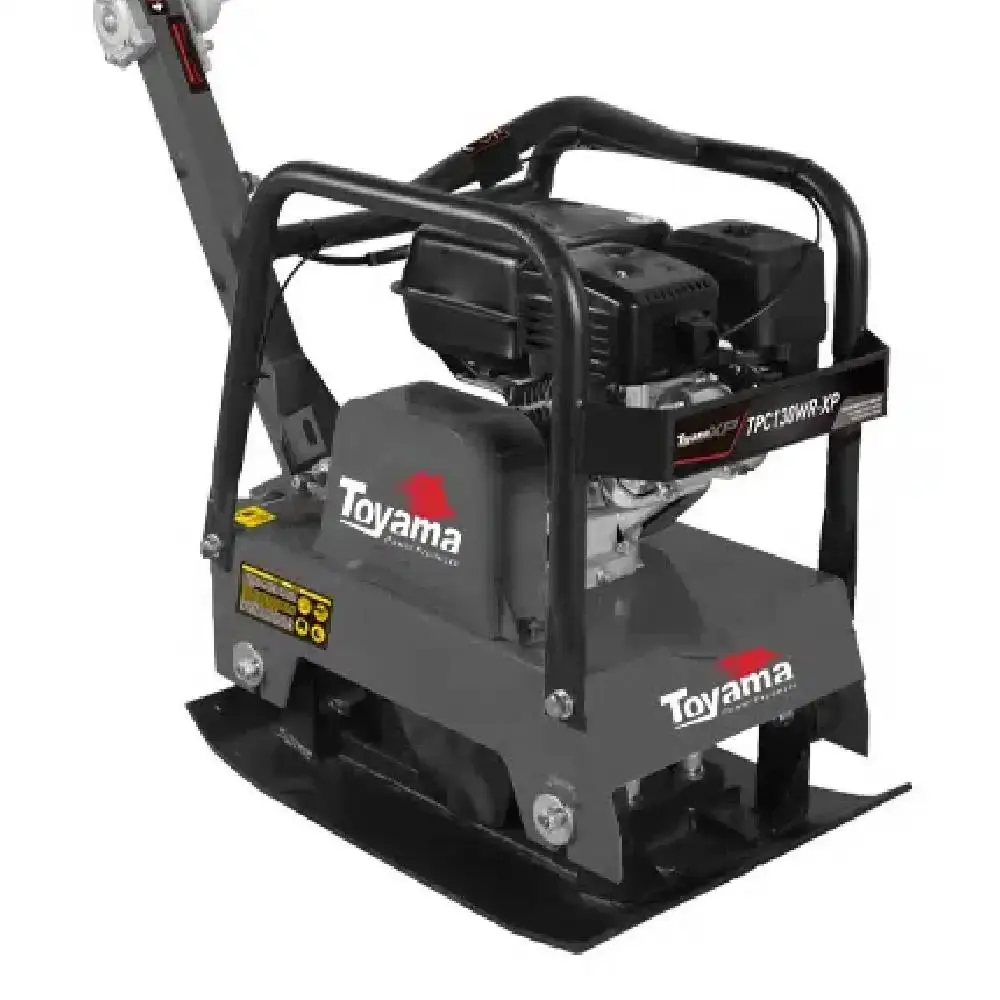 Placa vibratória 6,5 HP gasolina TPC130WR-XP Toyama — fotografia 5