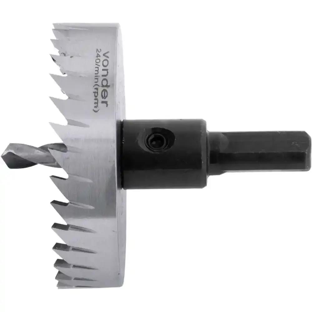 Serra copo aço rápido 65MM para inox vonder Vonder Cross — fotografia 2