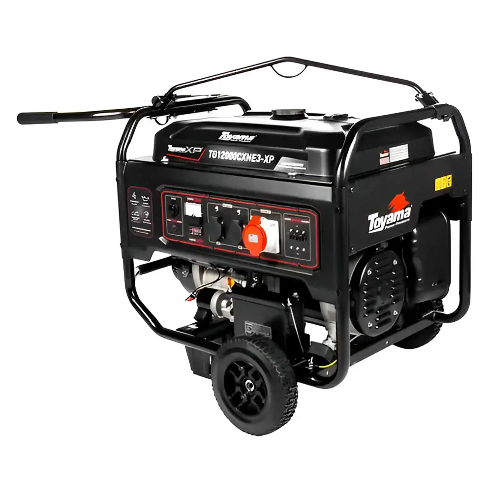 Gerador gasolina 13,75KVA AVR TG12000CXNE3-XP 380V Toyama — fotografia 4
