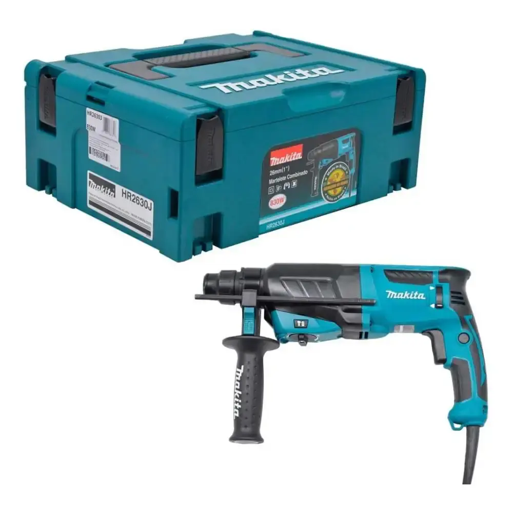 Martelete SDS Plus 830W 110V com Maleta Mak pac HR2630J MAKITA 220V — fotografia de referência