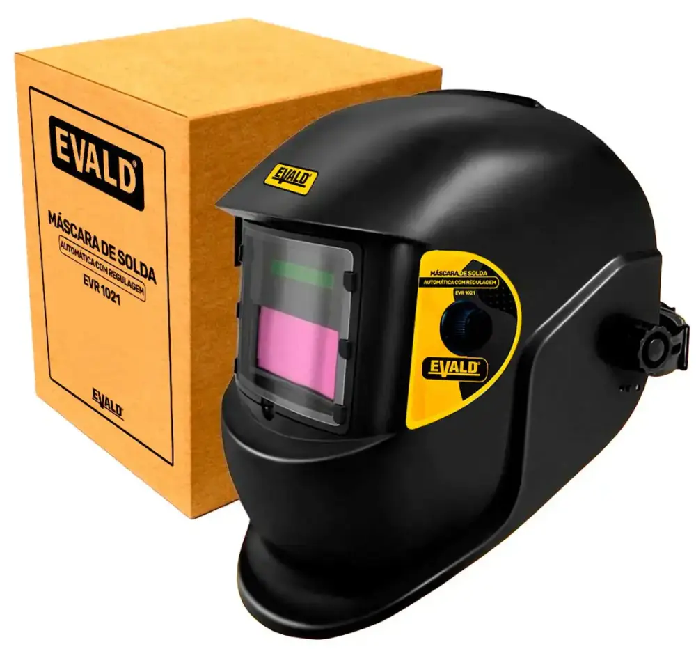 Máscara de solda automática com regulagem profissional EVR-1021 Evald — fotografia 6