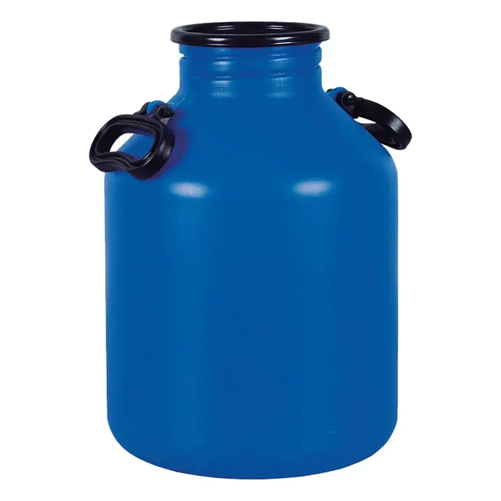Galão para leite de plástico azul 20L Injesul — fotografia 2