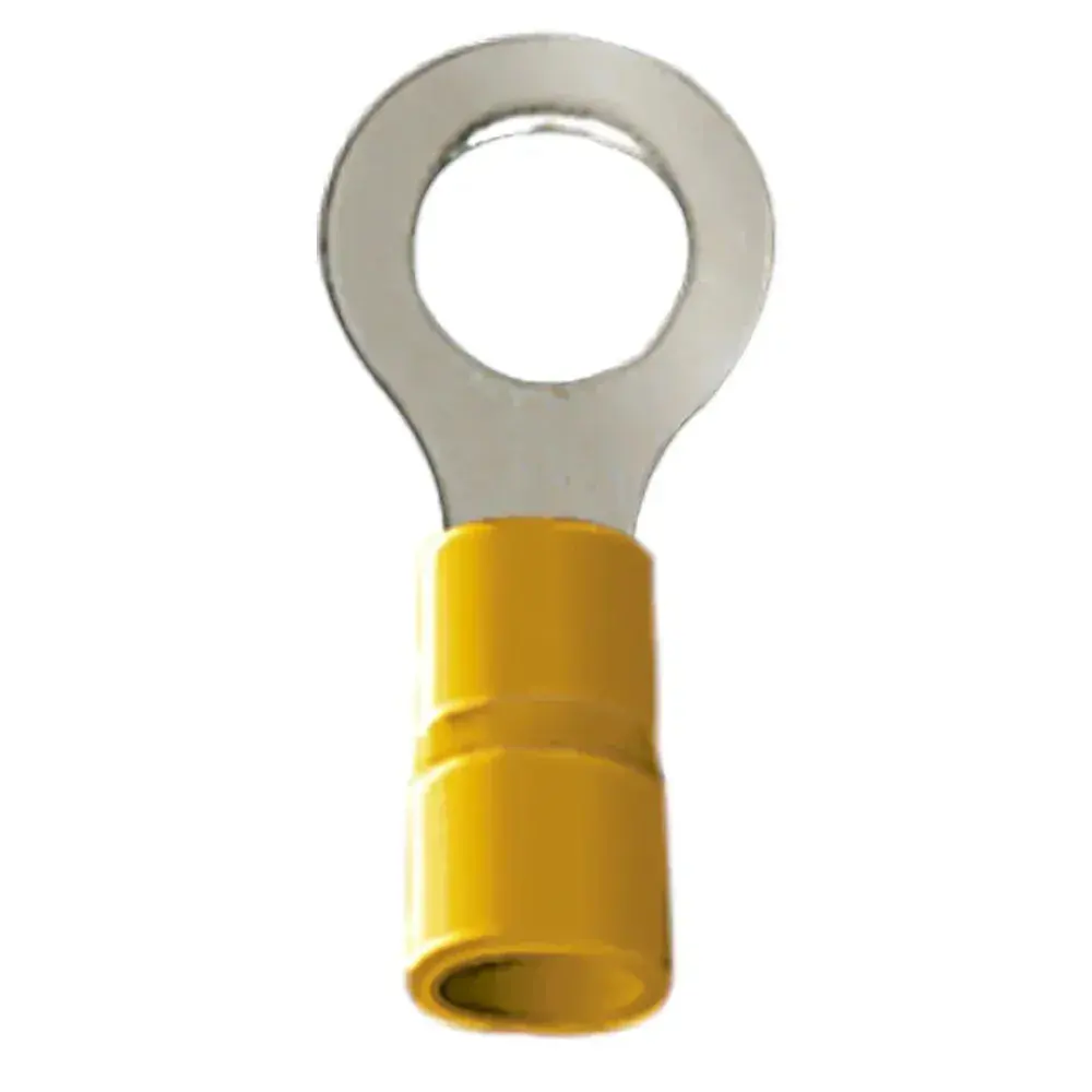 Terminal pré-isolado 4X6MM amarelo Intelli 100 peç — fotografia 2