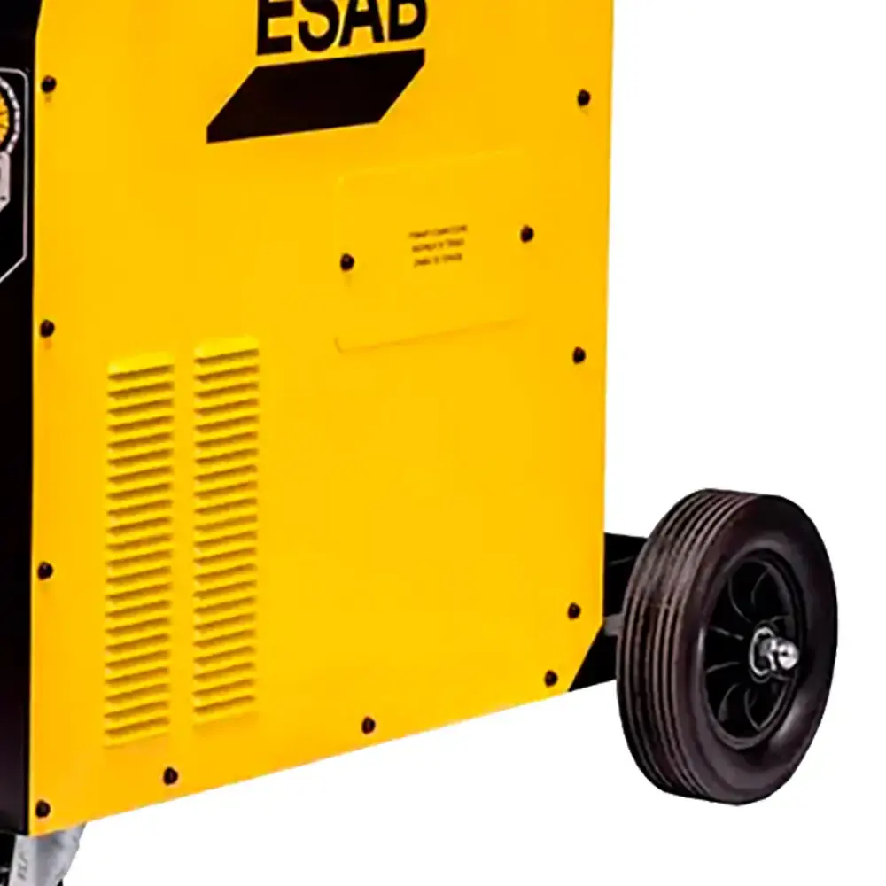 Máquina de solda MIG 445 topflex 300A à 100% com conjunto de cabos Esab — fotografia 3