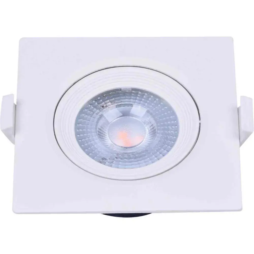 Spot led embutir quadrado 10W 6500K biv Taschibra — fotografia de referência