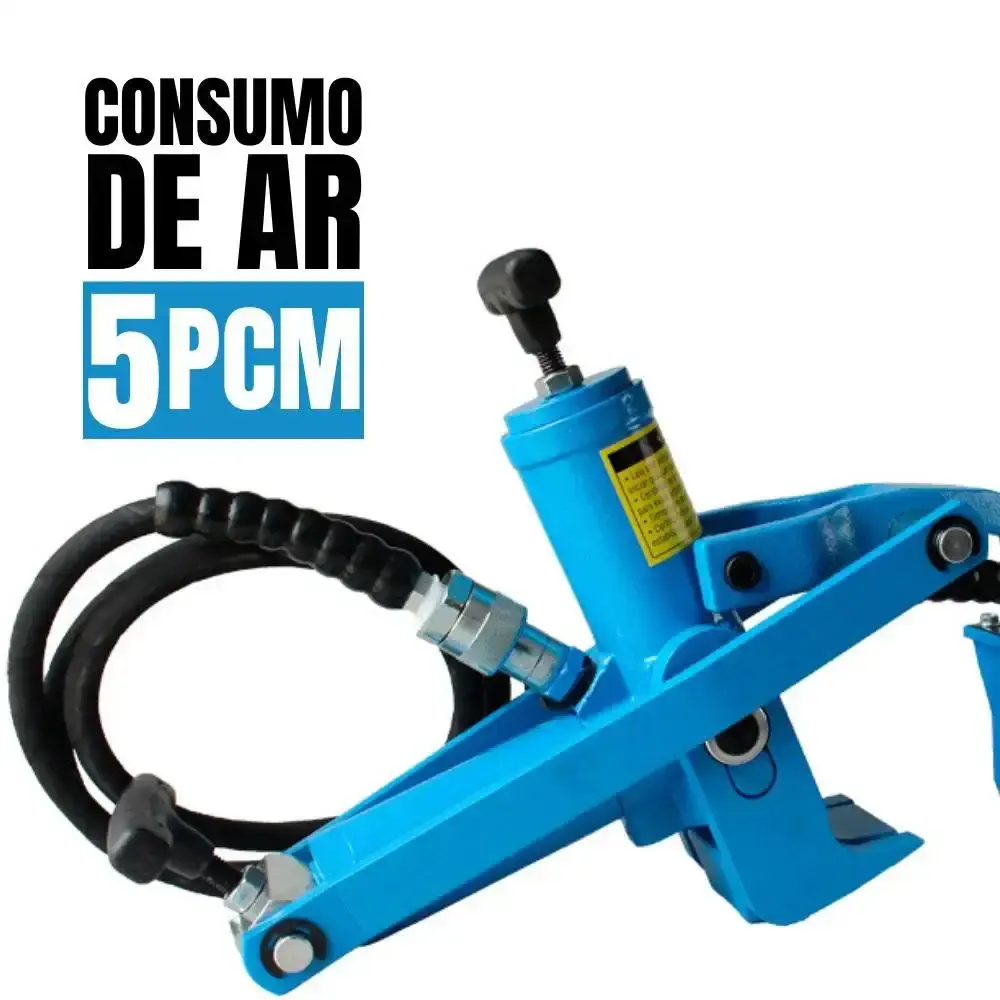 Destalonador de pneus 10 ton hidropneumático 9829 Bremen — fotografia 4