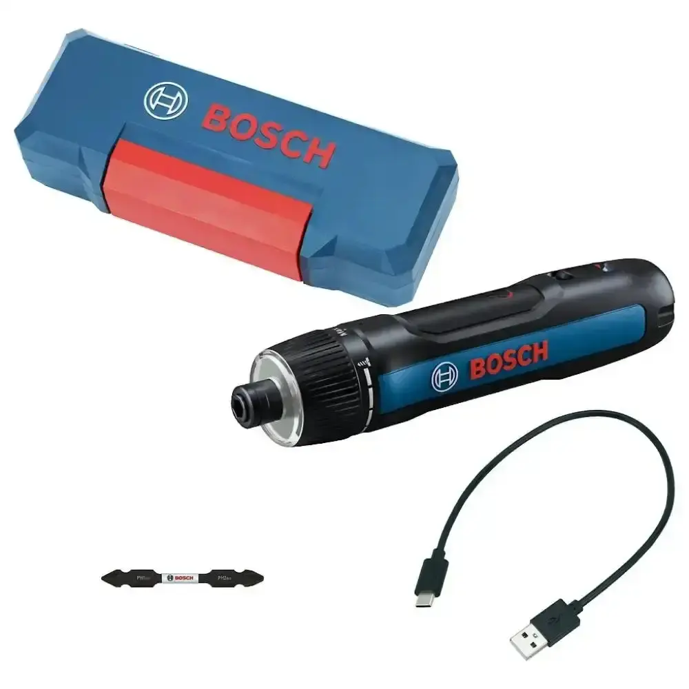 Parafusadeira a bateria 3,6V bivolt com detector de tensão GVD 1000-17 Bosch — fotografia 3