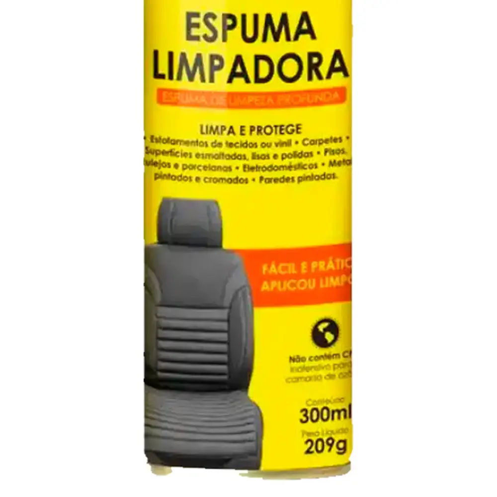 Kit 3 Unidades Espuma Limpadora de Limpeza Profunda p/ Estofados. Tênis. Carpetes. Azulejos. Metais — fotografia 3