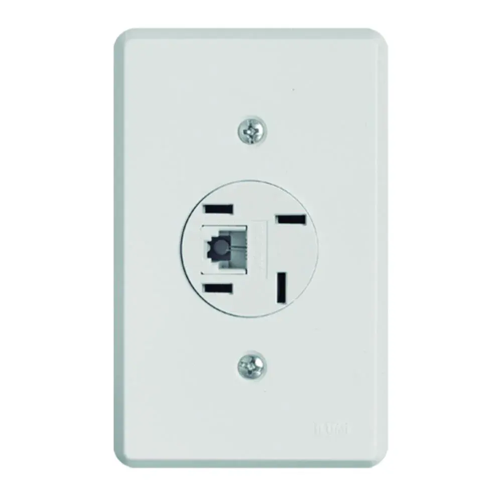 Tomada modular RJ11 Ilumi 2 fios br pratika