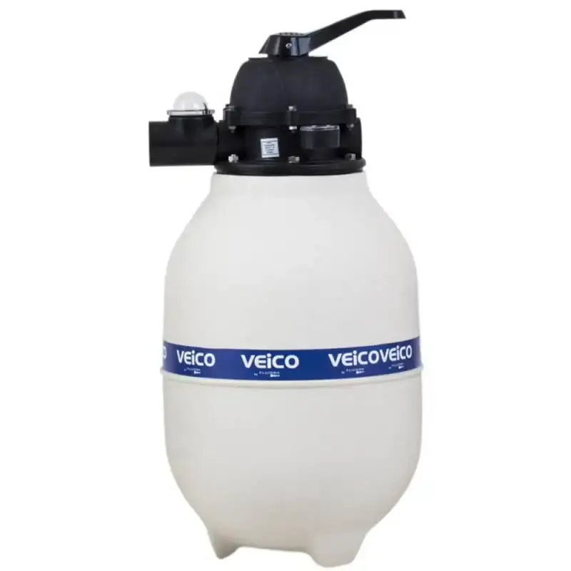 Filtro Veico para Piscina até 30.000 Litros V-30 c/ Válvula de Comando FLUIDRA
