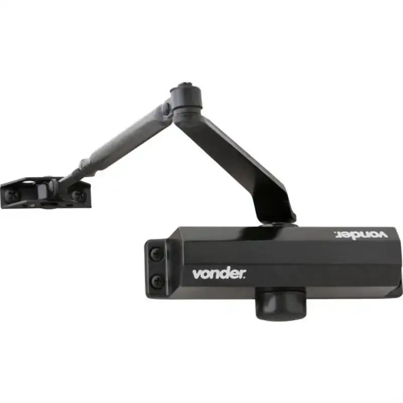 Mola automática para porta MA200-3 preta Vonder