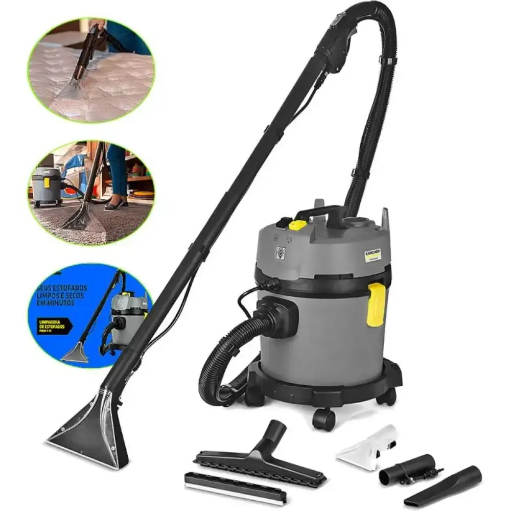 Aspirador e extrator para sólidos e líquidos 1600W 4/16 classic 11002700 Karcher 110 V