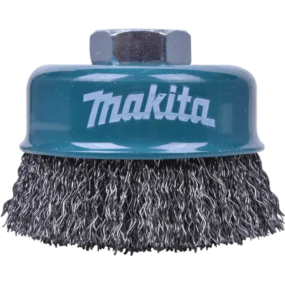 Escova copo aço ondulado 75MM D-55108 Makita — fotografia de referência