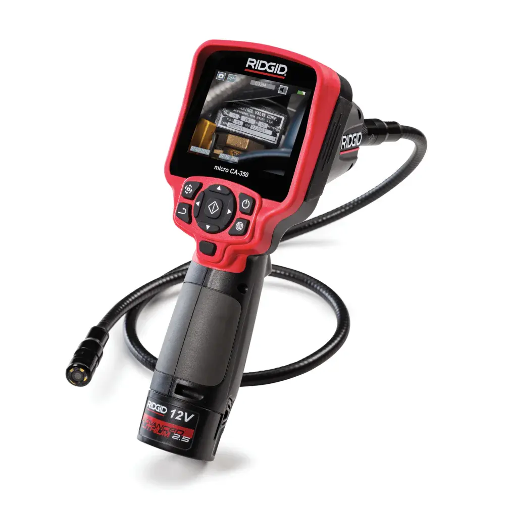 Câmera de inspeção lcd 17MM x 1M micro CA-350 Ridgid — fotografia 2