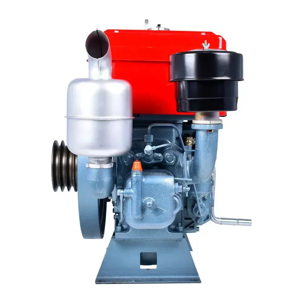 Motor a diesel refrigerado a água 16,5HP TDW18DR2 Toyama — fotografia 8
