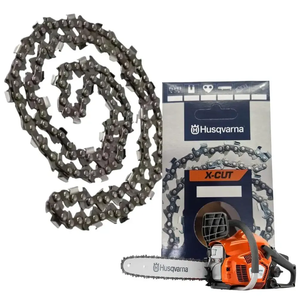 Corrente para motosserra x-cut 3/8POL 1,5MM C85 42 facas Husqvarna