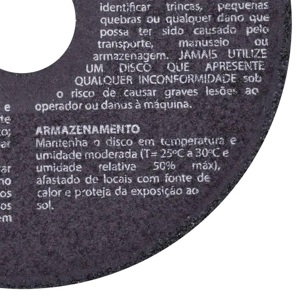 Disco de corte para aço A30P bf 4.1/2”/8” Worker — fotografia 10