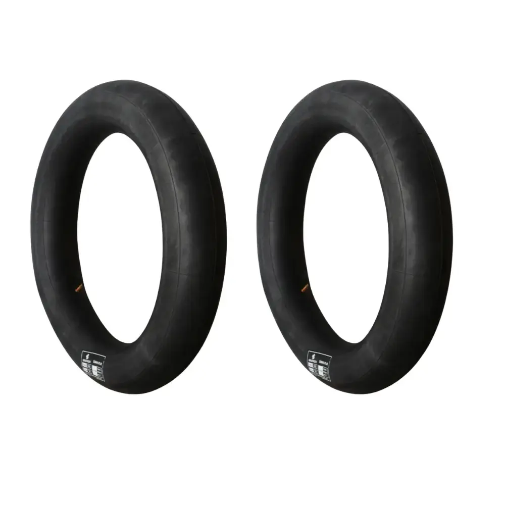 Kit 2 câmaras de ar para pneu aro 18 para moto tornado e XT255 Bremen — fotografia de referência