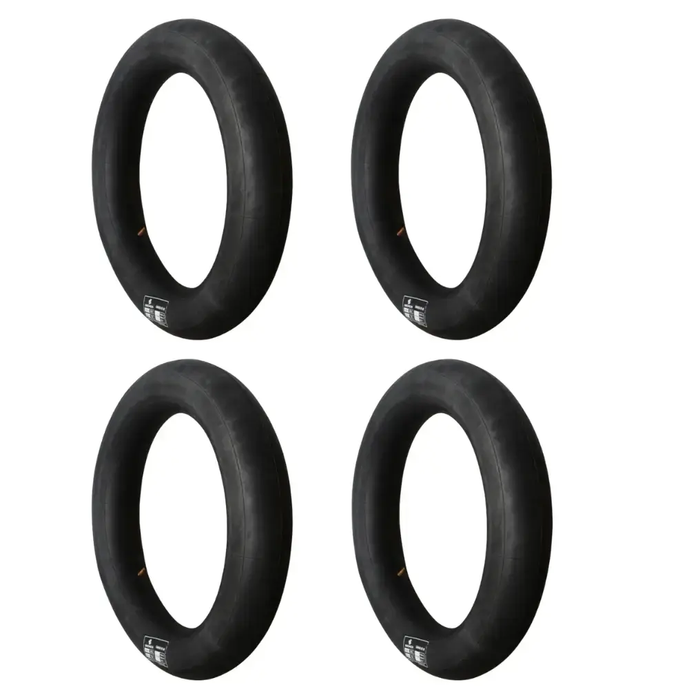 Kit 4 câmaras de ar para pneu aro 18 para moto tornado e XT255 Bremen — fotografia de referência