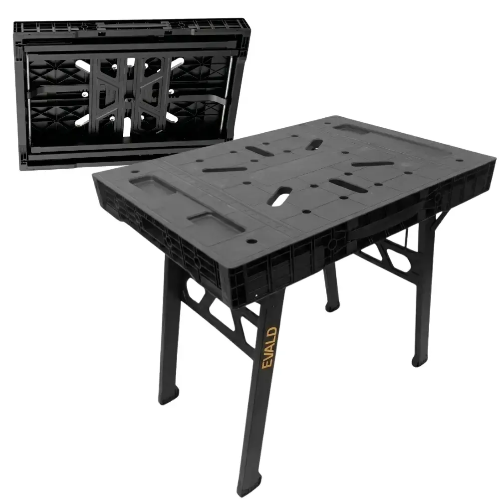 Bancada de trabalho portátil multiuso até 750 KG dobrável 85X60X79CM Evald