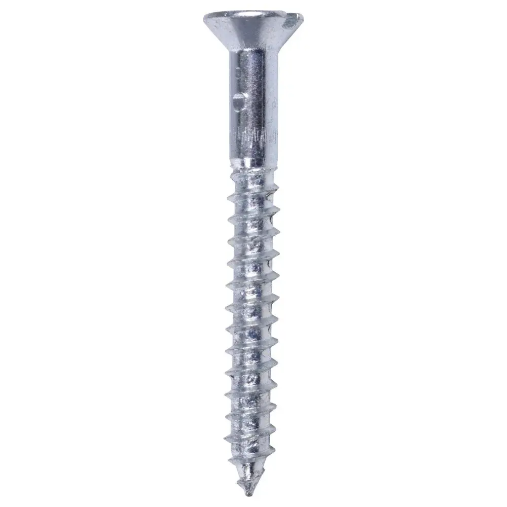 Parafuso cabeça chata zincado com bucha 3,5X30MM 10 peç Worker — fotografia 3