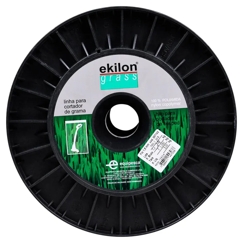 Fio de nylon aparador e roçadeira 1290M x 1,6MM 3KG Ekilon — fotografia 3