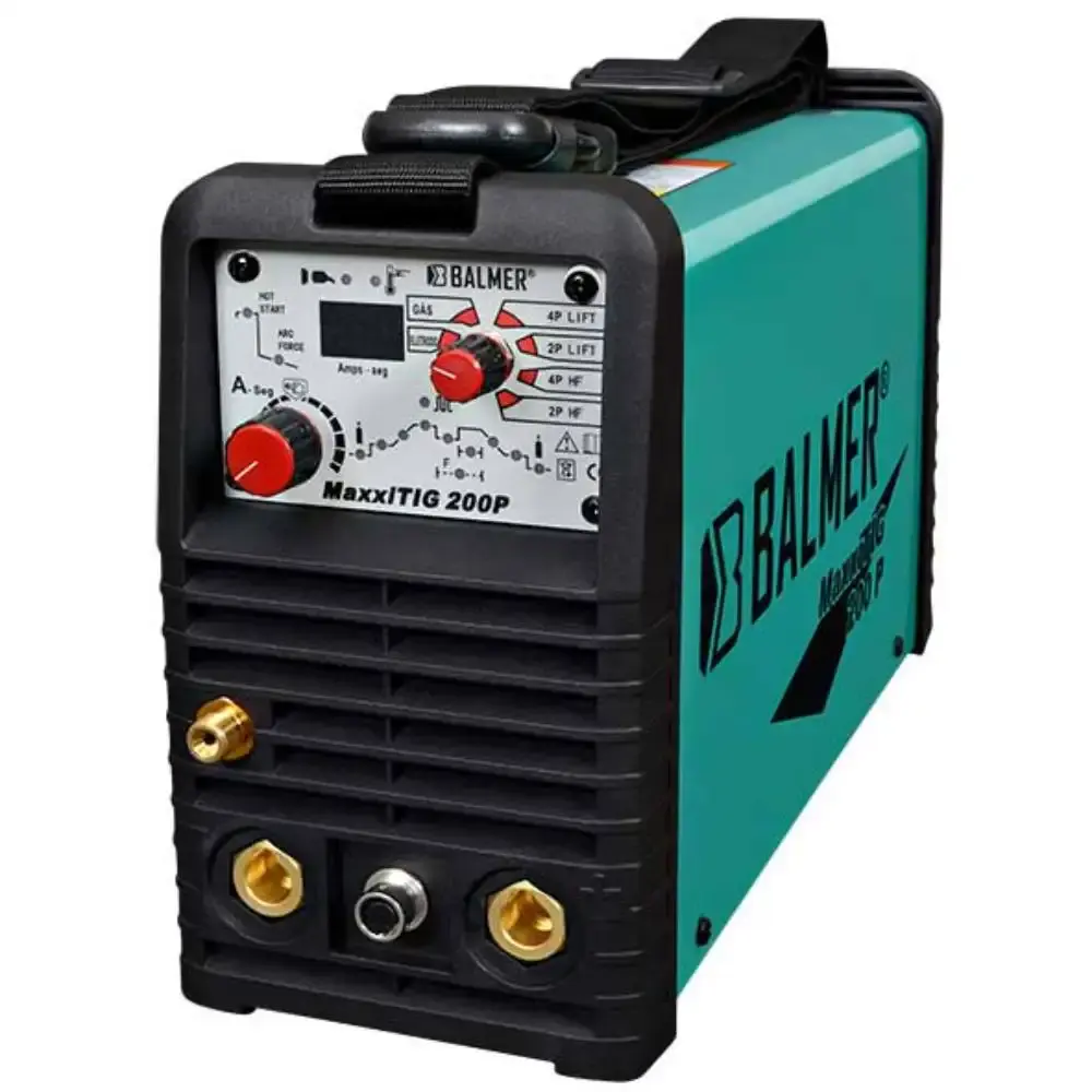 Solda TIG 200P inversora maxxtig alta frequência 6,8 KVA 220 volts Balmer — fotografia 2