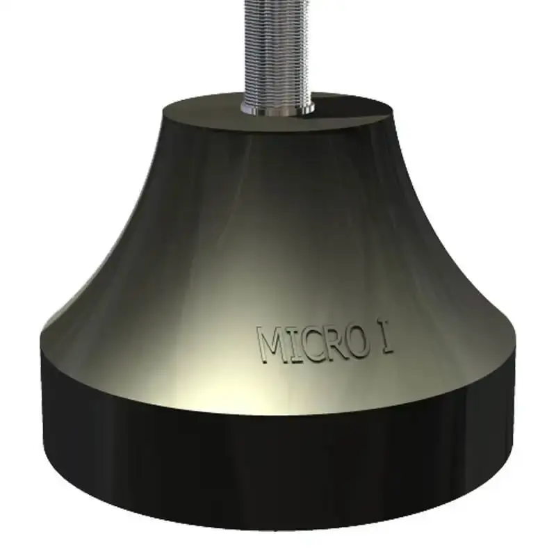 Vibra-Stop micro i antivibratório 50 KG / 200 KG rosca 1/4 POL MIC114 Vibra-Stop — fotografia 3