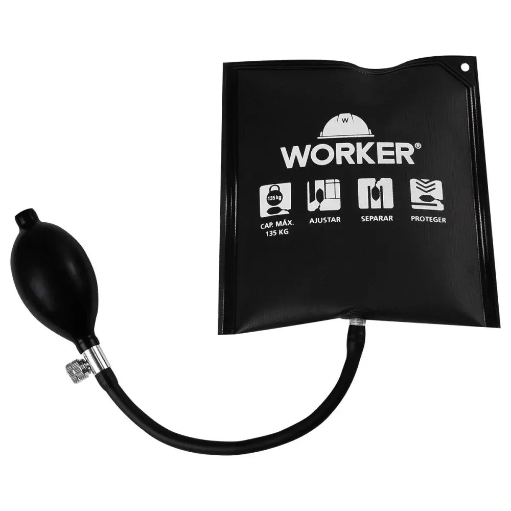 Bolsa inflável multifunção preta 2-50MM Worker