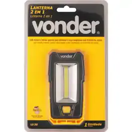 Lanterna Led 2 em 1 Magnética 12 cm a Pilha LLV 202 VONDER — fotografia 2