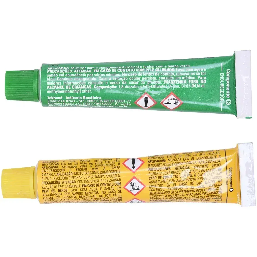 Adesivo epóxi Araldite rápido 23G tekbond — fotografia 6