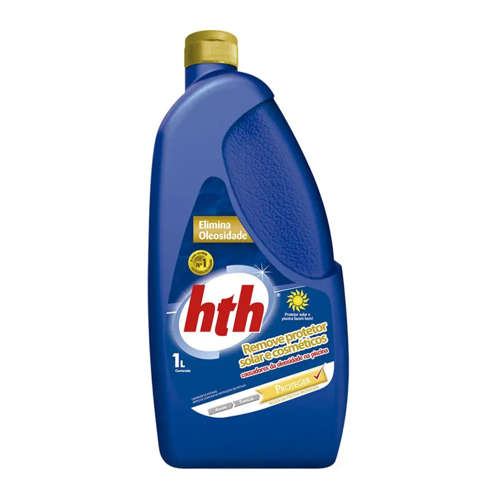 Eliminador de oleosidade para uso em piscinas 1L HTH